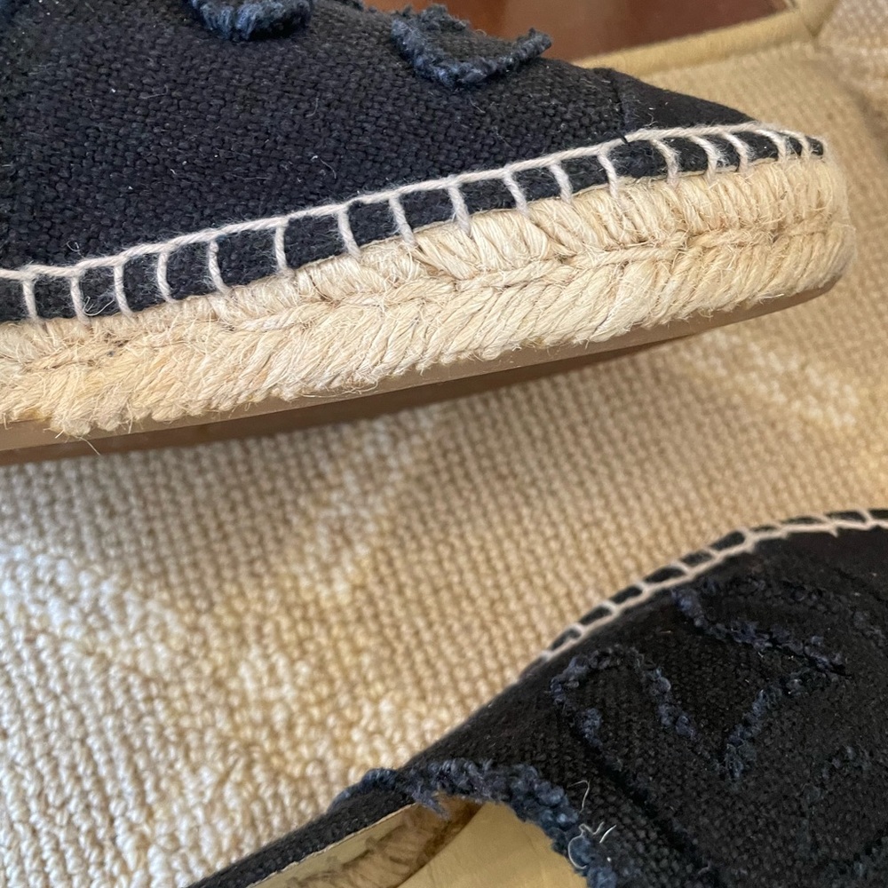 CHANEL Black Canvas Espadrilles - Picture 15 of 15